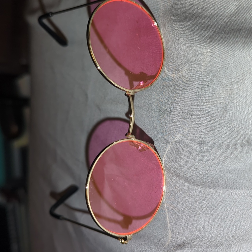 Pink hippie shades